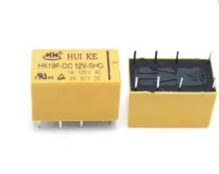 Relay 12V1A HK19F-DC12V-SHG 8 Chân